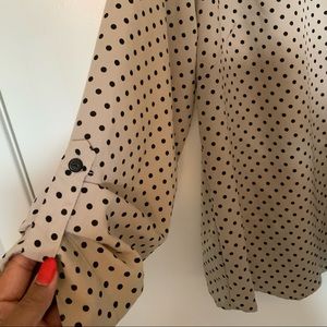 Beautiful Polka Dot Dress Shirt